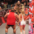 The Viking Raider vs Otis, Chad Gable, and Maxxine Dupri | Monday Night Raw | June 12, 2023 - wwe photo