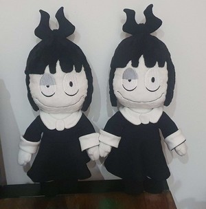  Two Creepy Susie Plush Plushies