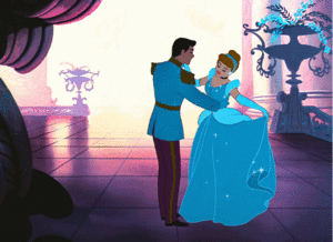 Walt Disney Gifs - Prince Charming & Princess Cinderella