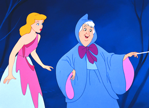  Walt डिज़्नी Screencaps - Princess सिंडरेला & The Fairy Godmother