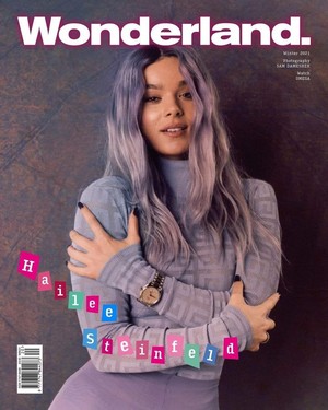 haiz wonderland magazine cover photo
