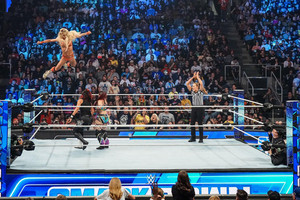  شارلٹ Flair vs IYO SKY and Bayley | Friday Night SmackDown | August 18, 2023