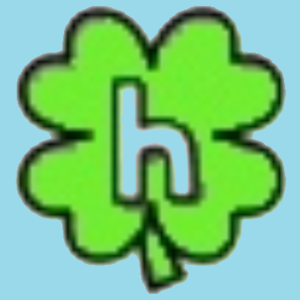  4 Leaf Clover Letter H