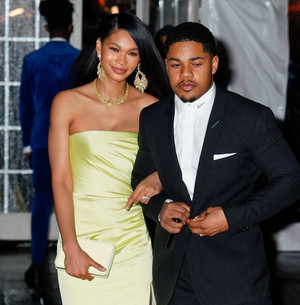 Chanel Iman and Sterling Shepard 