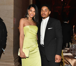  Chanel Iman and Sterling Shepard