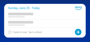  amazone, amazon Alexa Calendar Widget for Android (Sample)