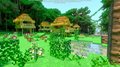 Bamboo jungle village raytracing - minecraft fan art
