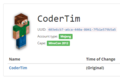 CoderTim NameMC 2015 Cape - minecraft fan art