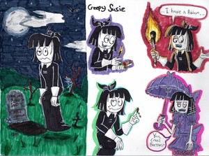 Creepy Susie Paintings