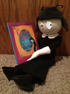  Creepy Susie plush with Creepy Susie book