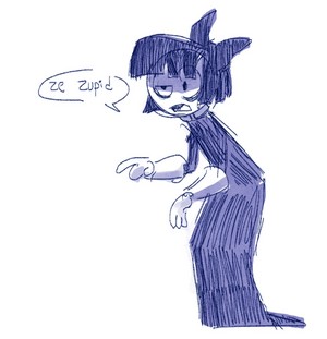  Creepy Susie says stupid