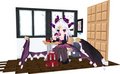 Demon Teen figura custom player model - minecraft fan art