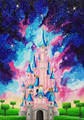 Disney Castle  - disney fan art