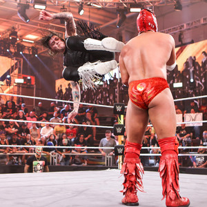  Dominik Mysterio with Rhea Ripley vs Dragon Lee with Rey Mysterio | WWE NXT | August 8, 2023