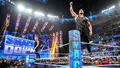 Dwayne 'The Rock' Johnson and Pat McAfee | Friday Night Smackdown | September 15, 2023 - wwe photo