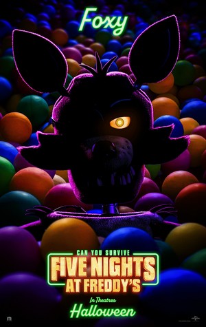  FNaF Movie Foxy the Pirate 狐狸 poster 2 (High Resolution)