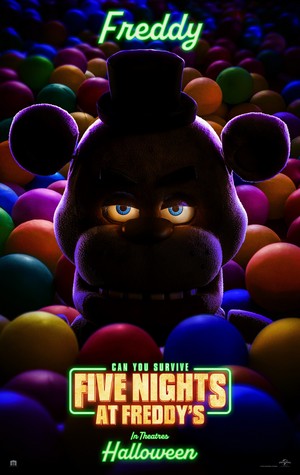  FNaF Movie Freddy Fazbear poster 2 (High Resolution)