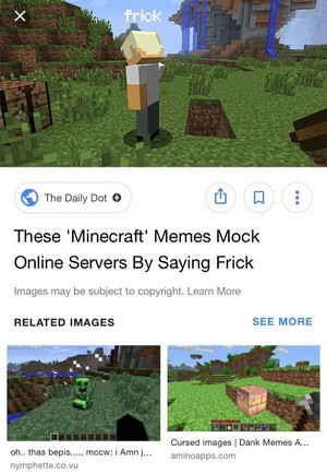 Frick Christian Minecraft Server meme