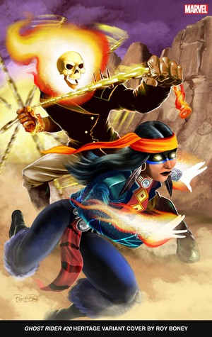  Ghost Rider and Kushula | Native American Heritage mese variant covers