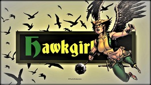  Hawkgirl kertas dinding 0