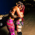 IYO SKY and Seth 'Freakin' Rollins | behind the scenes of SummerSlam 2023 - wwe photo