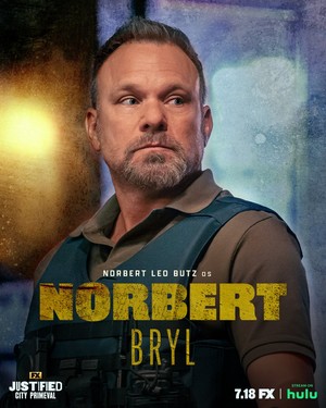  Justified: City Primeval Poster - Norbert Leo Butz as Norbert Bryl