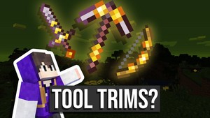  Minecraft Tool Trim & Weapon Trims