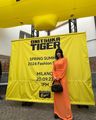 Momo at Otnisuka Tiger Fashion Show - twice-jyp-ent photo