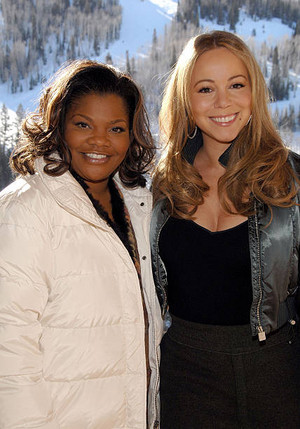 Monique and Mariah Carey