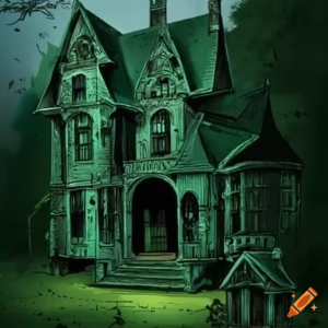  Old Green Gothic House