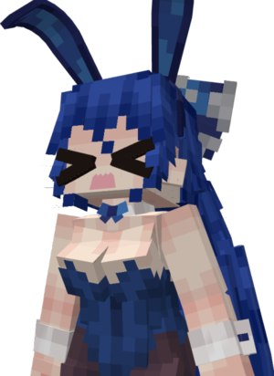 Rabbit Anime Girl Figura Mod player model