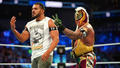 Rey Mysterio and Santos Escobar | Friday Night Smackdown | August 25, 2023 - wwe photo
