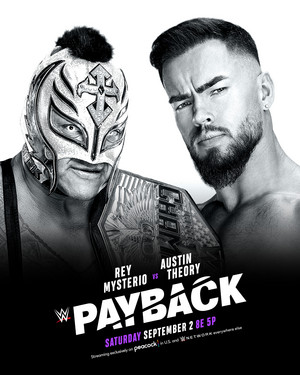  Rey Mysterio vs Austin Theory | WWE Payback