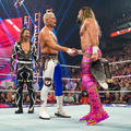 Seth 'Freakin' Rollins, Cody Rhodes and Shinsuke Nakamura | Monday Night Raw | August 7, 2023 - wwe photo