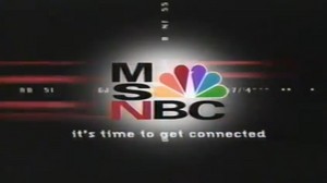 Step One is now complete...MSNBC Station Ident (1996)