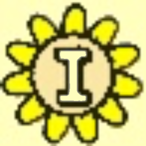  Sunflower Letter I
