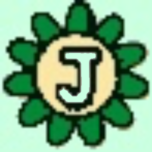 Sunflower Letter J
