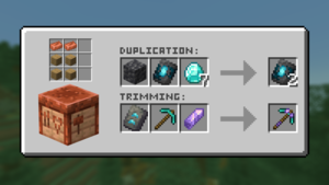  Tool Trims Mod Copper Smithing tabelle