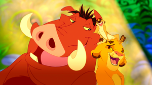  Walt 디즈니 Screencaps – Pumbaa, Timon & Simba