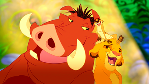  Walt Disney Screencaps – Pumbaa, Timon & Simba
