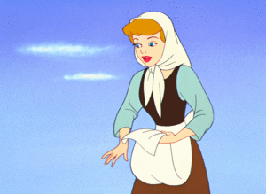 Walt Disney Slow Motion Gifs - Princess Cinderella