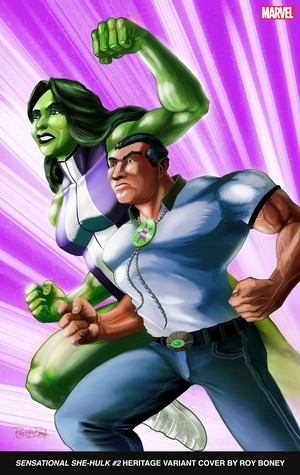 Wyatt Wingfoot and She-Hulk | Native American Heritage Month variant covers