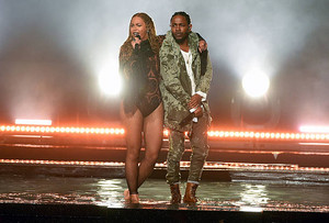  Beyoncé and Kendrick Lamar