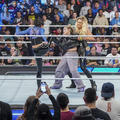 Charlotte Flair and Shotzi vs Kairi Sane | Smackdown | December 1, 2023 - wwe photo