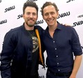 Chris Evans and Tom Hiddleston | NYCC 2023 - tom-hiddleston photo
