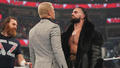 Cody Rhodes, Seth 'Freakin' Rollins and Sami Zayn | Monday Night Raw | November 13, 2023 - wwe photo
