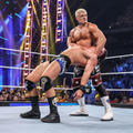 Cody Rhodes and Jey Uso vs. Austin Theory and Grayson Waller | Friday Night Smackdown | October 13 - wwe photo
