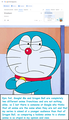 Doraemon reacts to Google Translate - random photo