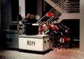 Eric Carr's drums ~filming "Let's Put the X in Sex" (Smashes, Thrashes and Hits)  - kiss photo