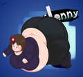 Fat Jenny Belle - minecraft fan art